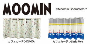 ムーミン MOOMIN カフェカーテン120cmX45cm-juuku 柄はKUKKAでお届けします。