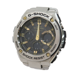 【1円】CASIO G-SHOCK カシオ ジーショック GST-W110D 時計 G-STEELタフソーラー シルバー系 [240101091704]