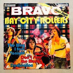 ◆ドイツORG◆ BAY CITY ROLLERS / BRAVO MAXI SINGLE / レッツゴーミュージック ◆3曲入りEP/貴重ジャケット付き