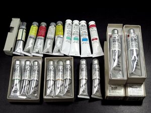 ほぼ未使用・やや使用 HOLBEIN ホルベイン 高品位油絵具 VERNET ヴェルネなど 油絵具 色々まとめて WINSOR&NEWTON Maimeri 画材道具 477