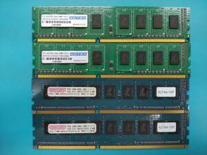 動作確認 CENTURY ADTEC混在 PC3L-12800 4GB×4枚組=16GB 91440040305