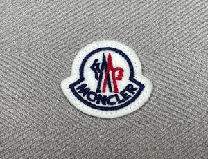 即決 新品 正規品 モンクレール ロゴ ワッペン MONCLER バッグ シューズ ダウン リメイク 補修 修理 白 ホワイト 保存袋 巾着 ケース