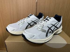 送料無料 正規 asics sports style Gel-1130 28cm アシックス ゲル 1130 white navy 1202A164-110