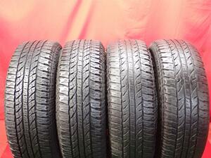 タイヤ4本 《 ヨコハマ 》 ジオランダーA/T G015 [ 235/70R16 104T ]7.5/6分山★ チェロキー エスケープ ディスカバリー デリカD:5 n16