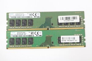 SAMSUNG M378A1K43CB2-CRC DDR4 PC4-2400T 8GB×2枚セット 16GB メモリ☆