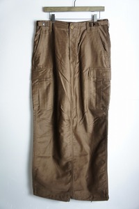 美品正規 22AW MARKA マーカ CARGO PANTS コットン カーゴ トラウザー パンツ M22C-05PT02 茶 サイズ2 本物 1223N▲