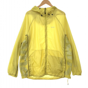 【中古】Supreme 22SS Ripstop Hooded Windshell M イエロー シュプリーム[240010450271]