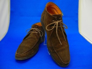 パラブーツ ｐａｒａｂｏｏｔ BEAMS F レースアップブーツ靴チャッカブーツ7.5(26.0cm) こげ茶ダークブラウン