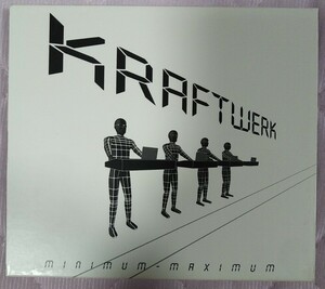 kraftwerk Minimum-Maximum 旧規格紙ケース付輸入盤2枚組中古CD クラフトワーク ミニマム マキシマム autobahn radioactivity 724356061620