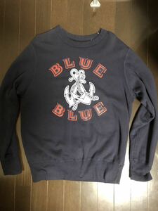 ★ハリウッドランチマーケットBLUE BLUE スウェット ネイビー サイズ3