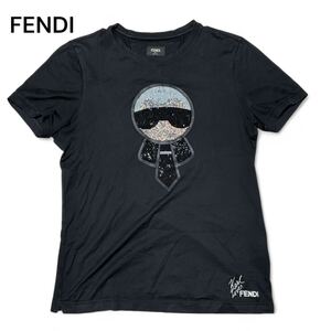 FENDI フェンディ ラインストーン Tシャツ 40