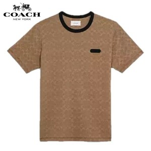 ◆新作入荷！！◆新品/正規品◆【COACH★C5763-M】コーチ 百貨店商品♪ 半袖Tシャツ シグネチャー 定価17,600円 即決☆