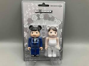 【販売終了品】メディコム・トイ グリーティング 結婚 4 PLUS 100% BE@RBRICK BE@RBRICK ベアブリック