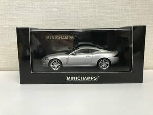 【１円スタート】1/43 ミニチャンプス ジャガー XK クーペ Jaguar XK coupe 2006 Silver400 130500 MINICHAMPS ZG