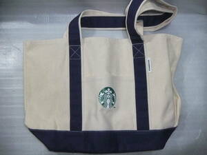 スターバックス STARBUCKS 綿帆布 トートバッグ エコバッグ 2020 福袋 W40×H28×D12㎝