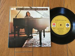 ★キャロル・キング／イッツ・トゥ・レイト　CAROLE KING ※「君の友だち」は猫 ネコジャケでもお馴染みの名盤、「つづれおり」にも収録曲