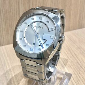 （S8981）GUCCI メンズ腕時計　DIVE YA142308 デイト　 クォーツ