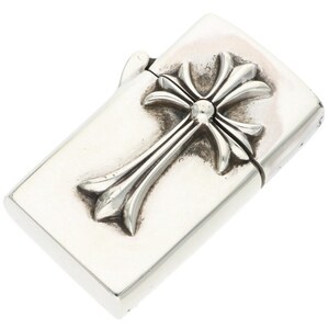 クロムハーツ Chrome Hearts ZIPPO LIGHTERZ-V2 スモールCHクロスナロージッポライター 中古 NO05