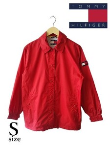 ［USED］ジャケット Tommy Hilfiger レッド S 203-0180