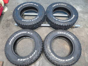 21年製イボ付き LT225/70R16 102/99Q 6PR◆トーヨー OPEN COUNTRY R/T◆ 4本 J1677 夏タイヤ