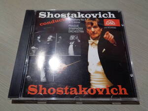 ショスタコーヴィチ,MAXIM SHOSTAKOVICH,PRAGUE SYMPHONY/SHOSTAKOVICH CONDUCTS SHOSTAKOVICH:SYMPHONY NO.4 IN C MINOR(SU 3353-2 031 CD