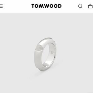 新品 TOM WOOD トムウッド Kimberlitt Ring リング シルバー925 リング 指輪 SILVER シルバー 56 約15.5号