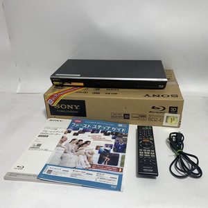 【A4560_2】SONY ブルーレイレコーダー HDD 500GB BDZ-E500