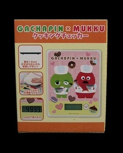 ガチャピン × ムック　クッキングチェッカー　/　クッキングスケール