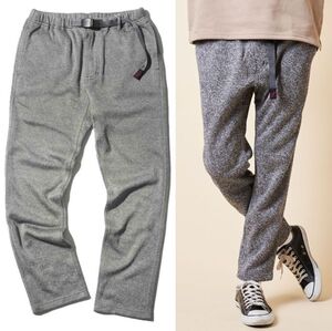 GRAMICCI グラミチ / BONDING KNIT FLEECE NN-PANTS / フリースイージパンツ / L / グレー