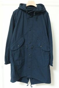 旧タグ Engineered Garments エンジニアードガーメンツ ウィンドウペイン モッズ コート XS