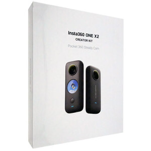 Shenzhen Arashi Vision 360度撮影アクションカメラ Insta360 One X2 Creator Kit ブラック [管理:1000029816]