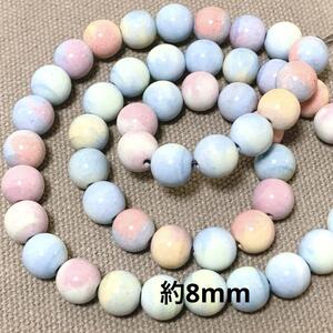 hp112/225/SALE！天然石◇レインボージャスパー約8mm 1連