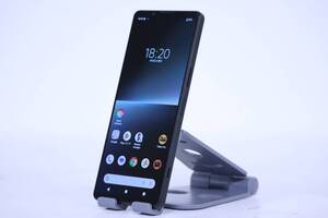 1円～ 美品 スマートフォン SIMフリー 有機EL 4K液晶 ブラック Xperia 1 V XQ-DQ44 Snapdragon 8 Gen2 RAM16GB 512GB 6.5インチ