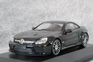 1/43 メルセデス ベンツ 〓 SL65 (R230) AMG ブラック シリーズ / 2009年 ブラック 〓 Mercedes Benz MINICHAMPS