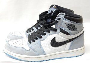 即決 26.5cm NIKE/ナイキ AIR JORDAN 1 RETRO HIGH OG エアジョーダン1 ユニバーシティブルー 555088-134 メンズ US8.5