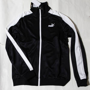 PUMA P48 TRACK JACKET レディースジャージジャケット black XL 未使用品即決!