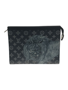 LOUIS VUITTON◆ポシェットヴォワヤージュ チャップマンブラザーズ クラッチバッグ モノグラムサバンナ/m6663