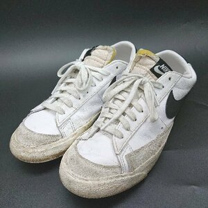 ◇ NIKE ナイキ スニーカー サイズ28 ホワイト ブラック メンズ E