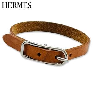 HERMES　エルメス アピ1 チョーカー ブレスレット アクセサリー　レディース　レザー