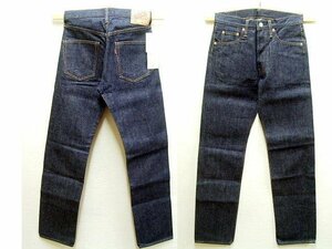 即決[W29]未使用品 DENIME 19SS 30周年記念 66 MODEL DP15-003 ビンテージ復刻 リジッド 濃紺 デニム パンツ■4922