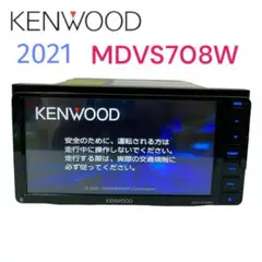 極美品☆KENWOOD MDV-S708W ケンウッド彩速ナビ 2021