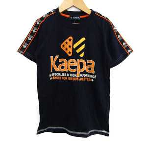 ケイパ 半袖Ｔシャツ トップス ロゴT スポーツウエア 未使用品 キッズ 男の子用 130サイズ ネイビー kaepa