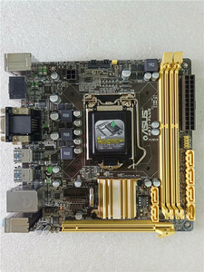 中古品 ASUS H87I-PLUS マザーボード Intel H87 LGA 1150 Mini ITX メモリ最大16G対応