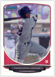 METS遊撃▲FRANCISCO LINDOR/2013 BOWMAN CHROME DRAFT リフ版!