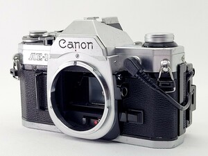 【ジャンク品】Canon キヤノンAE-1 ボディ シルバー一眼レフ フィルムカメラ DATA BACK A付き　5178165