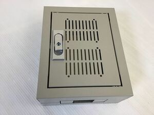 ★未使用★ 河村電器　屋内用　鉄筋キャビネット　KVH2520-10 軽施工キャビネット　分電盤　W20×H25×10cm 鍵付　露出型