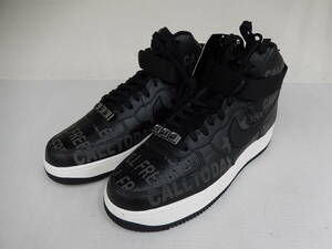 NIKE　AIR　FORCE1　HIGH　’07　PRM　CU1414-001　27.0ｃｍ　Toll　Free　ブラック　ナイキ　エアフォース1