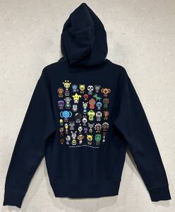 ＊アベイシングエイプ A BATHING APE プリント フルジップ パーカー M 　　　　　　BJBD.H