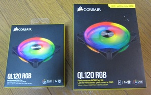 ★CORSAIR QL120 RGB ４個セット