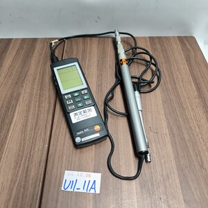 「U11_11A」Testo テストー testo 445 ベーン式風速計 多機能環境測定器 動作確認　現状出品(241206)